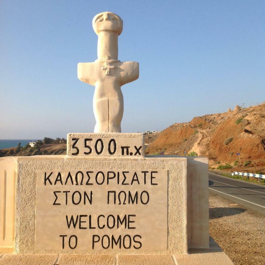 Pomos Idol Exceptional Beach Villa Bagian luar foto